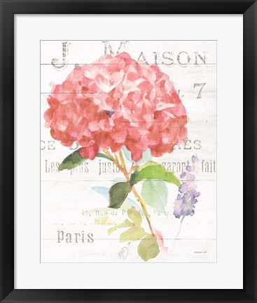 Framed Maison des Fleurs VI Print