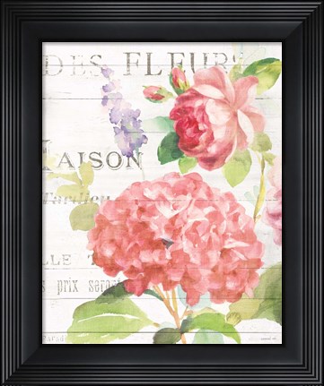 Framed Maison Des Fleurs IV Print