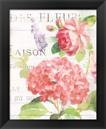 Framed Maison Des Fleurs IV Print