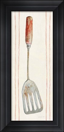Framed Floursack Kitchen IV Print