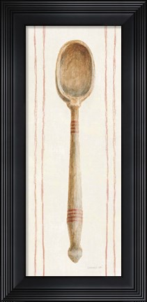 Framed Floursack Kitchen III Print