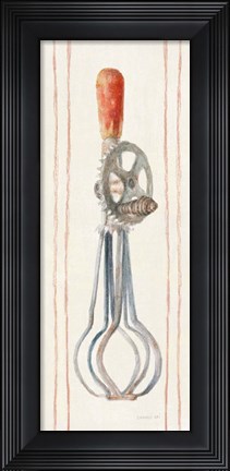 Framed Floursack Kitchen II Print