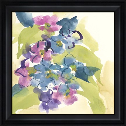 Framed Spring Bouquet II Print