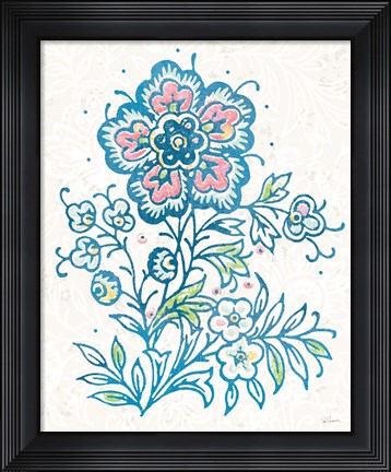Framed Kala Flower III Print