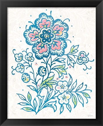 Framed Kala Flower III Print