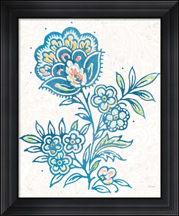 Framed Kala Flower II Print