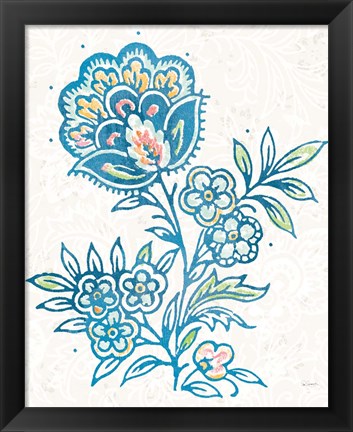 Framed Kala Flower II Print