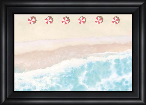 Framed Sky Seaview I Print