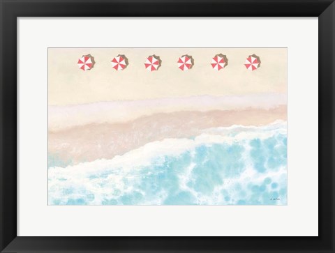 Framed Sky Seaview I Print