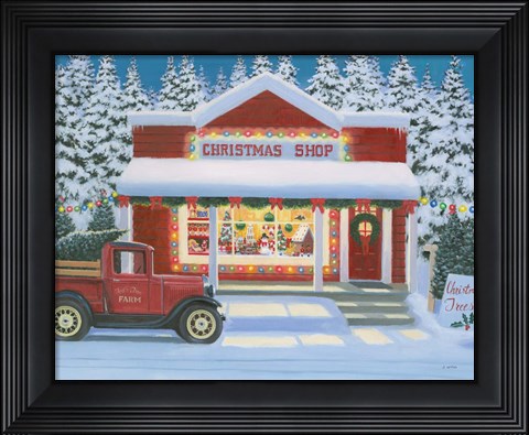 Framed Holiday Moments II Print