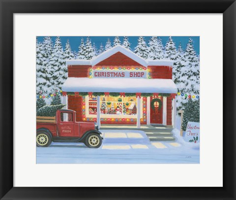 Framed Holiday Moments II Print