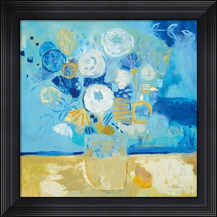 Framed Lots of Flowers Print
