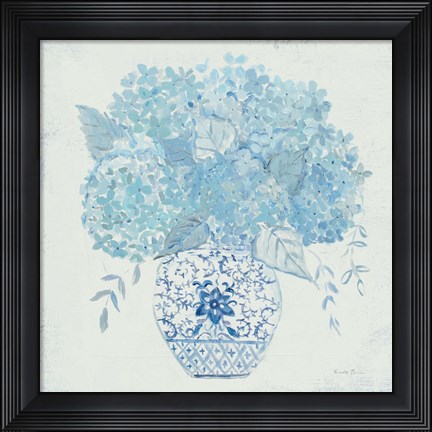 Framed Hydrangea Fun Print