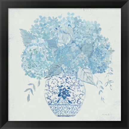 Framed Hydrangea Fun Print