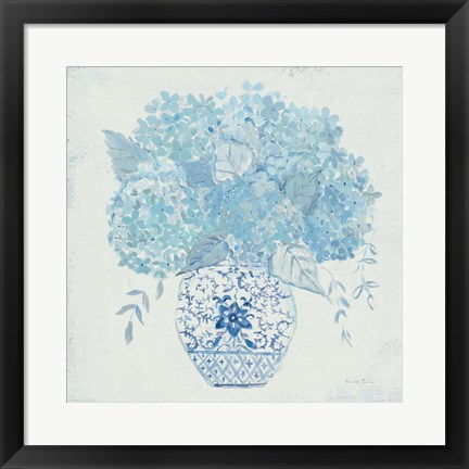 Framed Hydrangea Fun Print