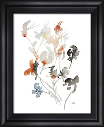 Framed Watercolor Botanical I Print