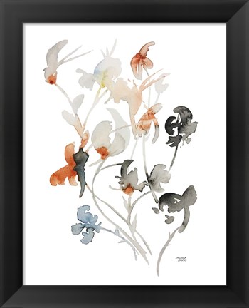 Framed Watercolor Botanical I Print