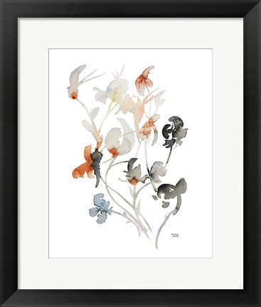 Framed Watercolor Botanical I Print