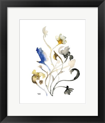 Framed Watercolor Botanical II Print