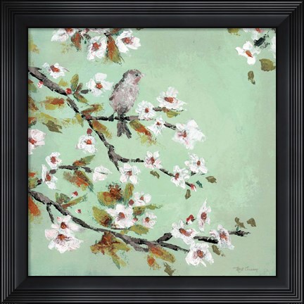 Framed Morning Songbird Print