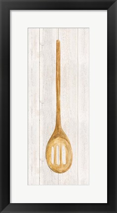 Framed Vintage Kitchen Wooden Spoon Print