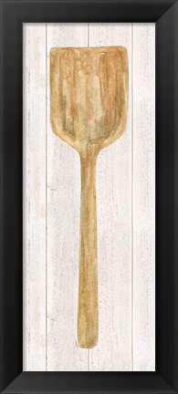 Framed Vintage Kitchen Wooden Spatula Print