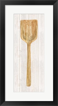 Framed Vintage Kitchen Wooden Spatula Print