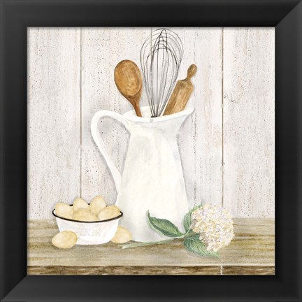 Framed Vintage Kitchen II Print