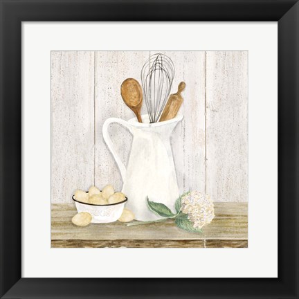 Framed Vintage Kitchen II Print