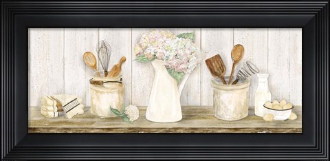Framed Vintage Kitchen Panel Print