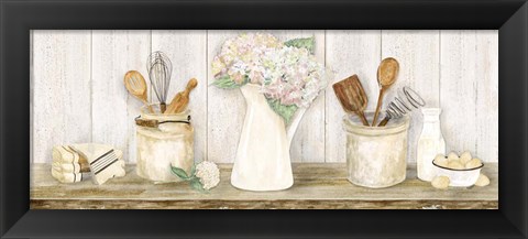 Framed Vintage Kitchen Panel Print