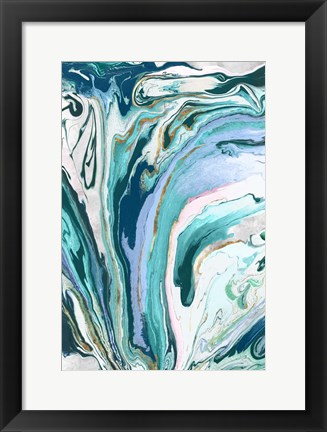 Framed Marble Petroleum III Print