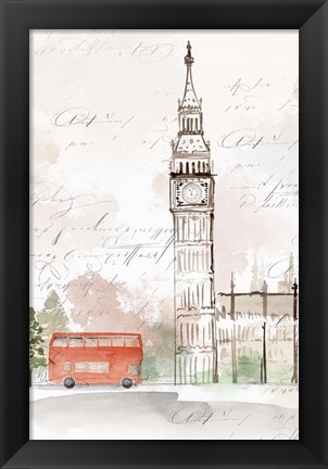 Framed Big Ben London Print