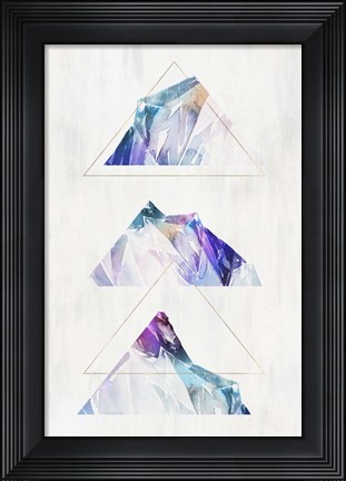 Framed Clear Cut I Print
