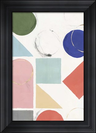 Framed Fusion I Print