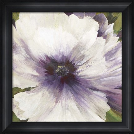 Framed Violet Orchid I Print