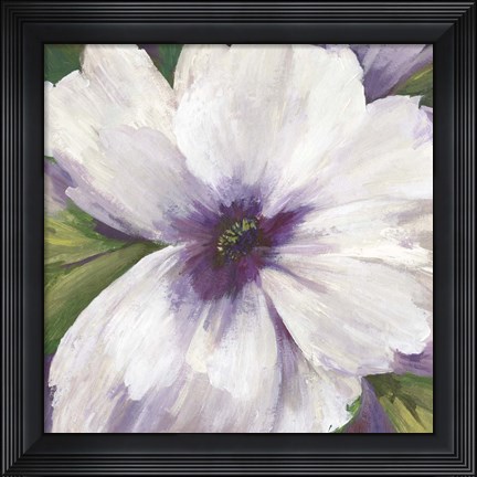 Framed Violet Orchid II Print