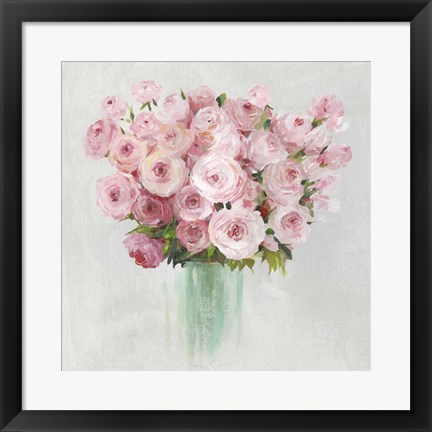 Framed Roses Roses Print