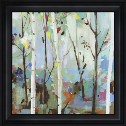 Framed Birchwood Forest Print