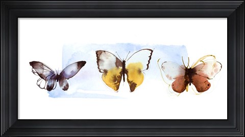 Framed Butterfly Fly Away II Print