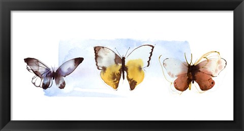 Framed Butterfly Fly Away II Print