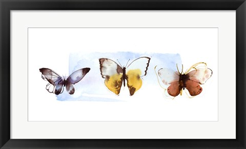 Framed Butterfly Fly Away II Print
