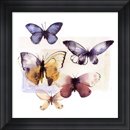 Framed Butterfly Fly Away III Print