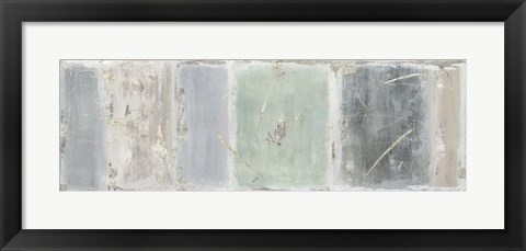 Framed Silver Tiles Print