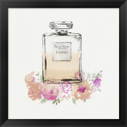 Framed Parfum II Print