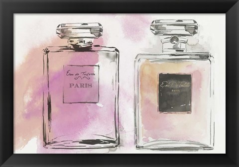 Framed Perfume Paris II Print