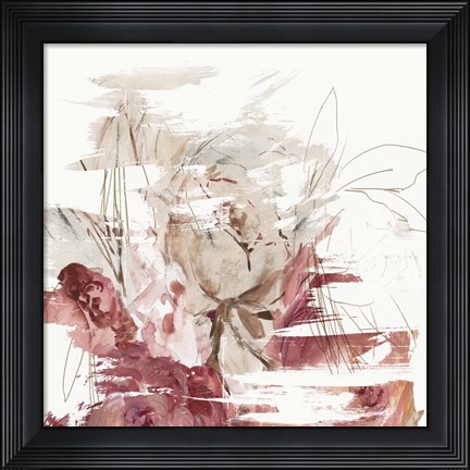 Framed Crimson Lust II Print