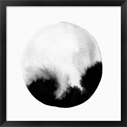 Framed New Moon I Print