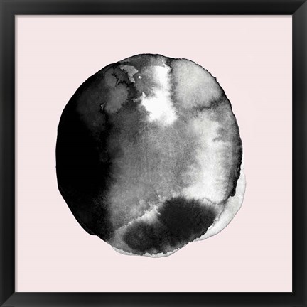 Framed New Moon II Blush Print