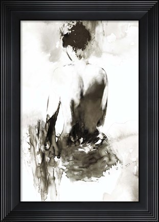 Framed Ink Lady Print